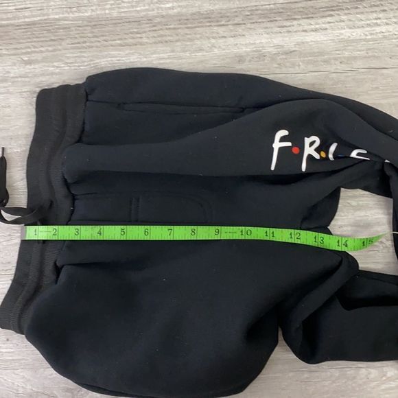 NWOT Friend black Cotton Sweatpants Joggers - Picture 8 of 8